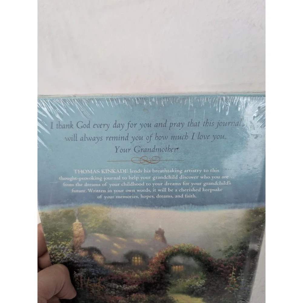 Grandmother's Memories To Her Grandchild Keepsake Book by Thomas Kinkade